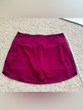 Athleta Hot Pink Run Skort